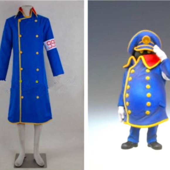 CUSTOM GALAXY EXPRESS 999 CONDUCTOR PANT & JACKET COSPLAY COSTUME!! - Picture 4 of 4